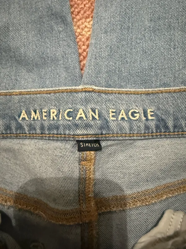 American Eagle Stretch Super High Rise Straight Jean - Image 3