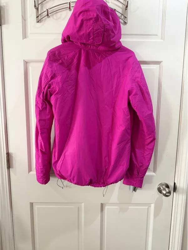 Columbia Omni-Heat Women’s Pink Hooded Waterproof Jacket Size Large - Image 10