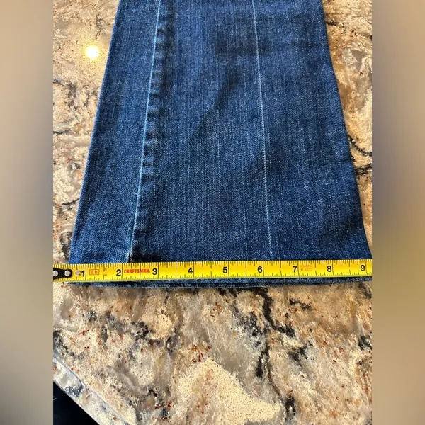 7 For All Mankind Jeans “A” Pocket Size 30 x 32 Stretch Flare Bootcut - Image 10