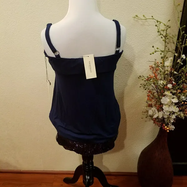 Vertigo Paris Mini Skirt Sequin Dress Size Large - Image 3