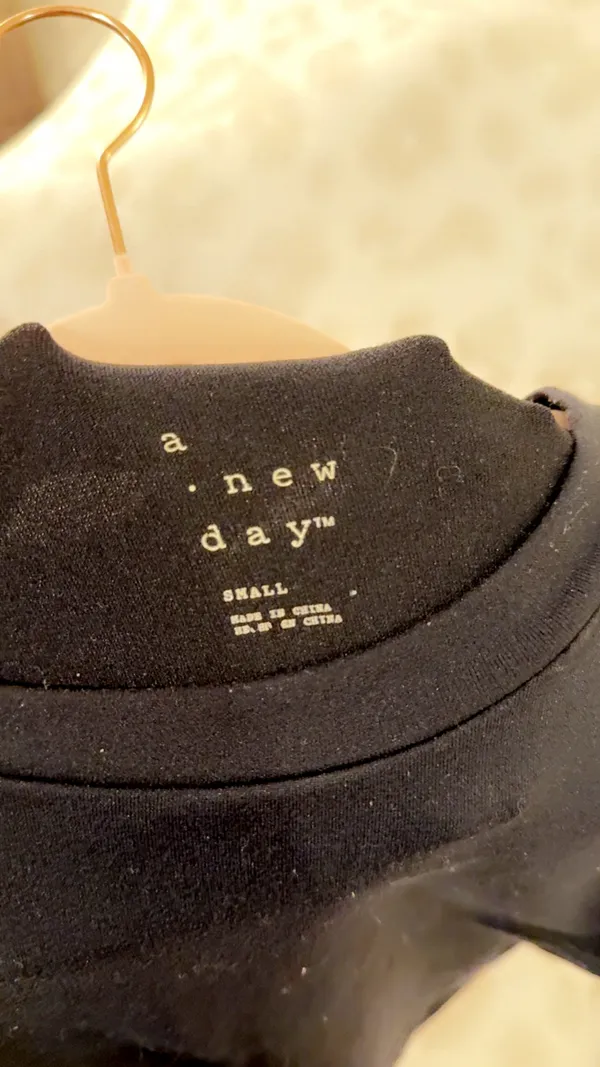 A New Day Top Black Crop Top - Image 3