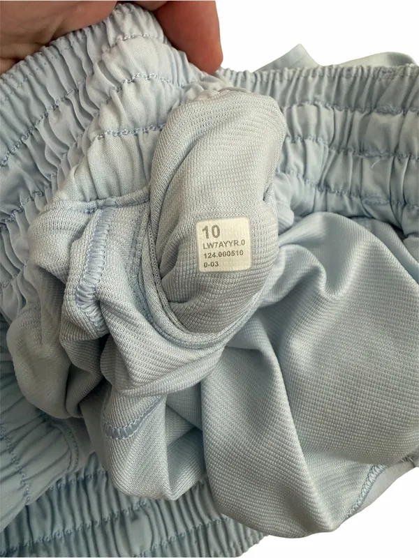 Lululemon Hotty Hot High Rise Shorts Powder Blue size 10 - Image 7