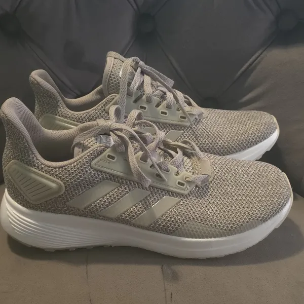 Adidas Mesh Gray Sneakers - Image 4