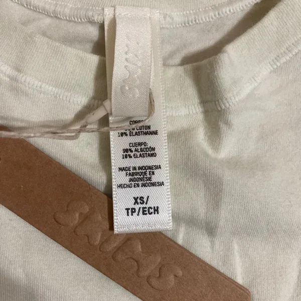 SKIMS Cotton Jersey T-Shirt XS - Image 5