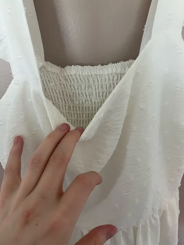 white dress Size M - Image 5