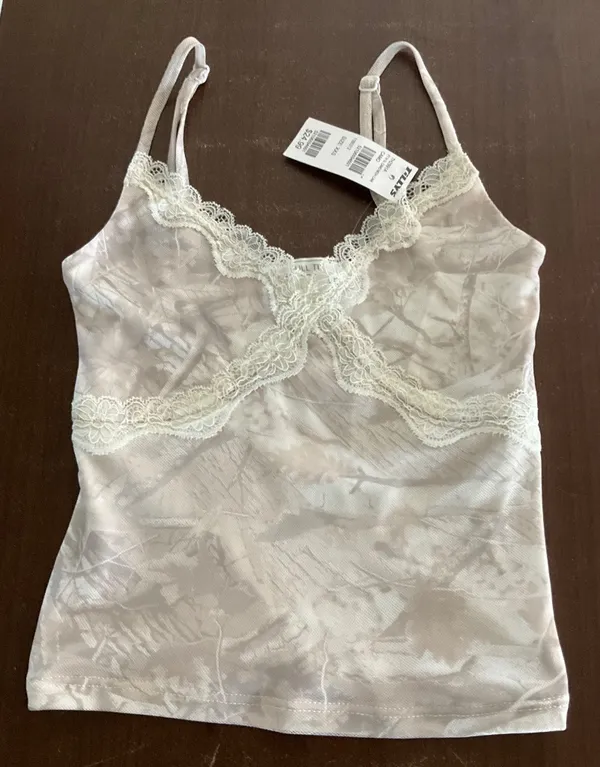 Tilly"S Girl"S Full Tilt Cameo Tank Top~Size Xxsmall/Petite~Nwt! - Image 3