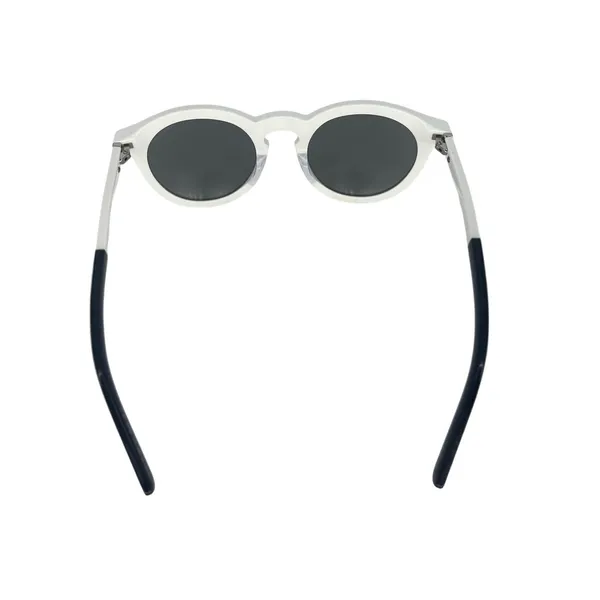 Moncler Odeonn ML0291 21C White Black Round Sunglasses Unisex - Image 9