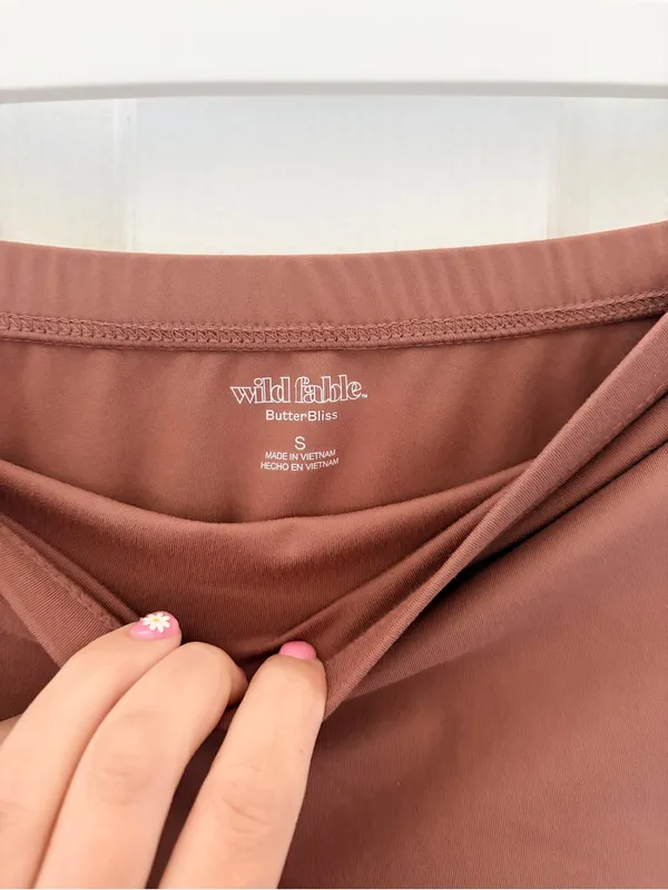 wild fable Strapless Rust-Brown Tube Romper Dress - Image 5