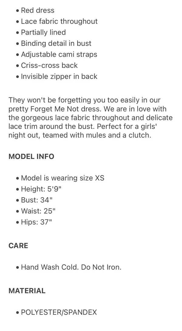 Selfie Leslie Red Mini Dress - Image 6