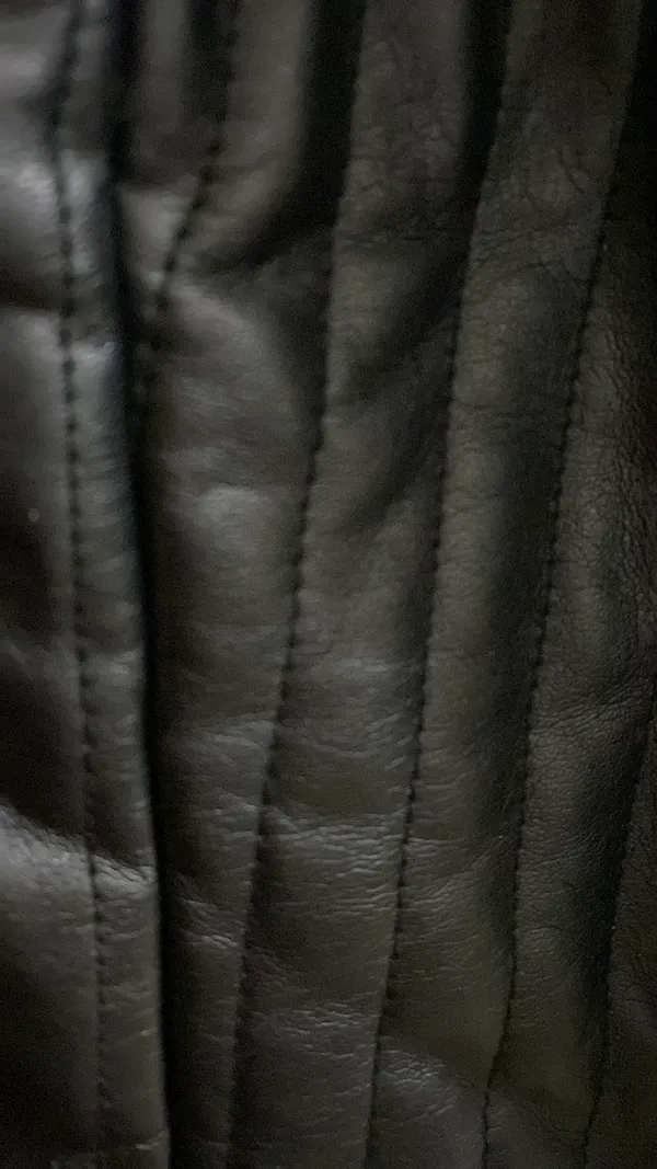 Jackets & Coats Faux Fur Vegan Leather Vest- size large - Image 9