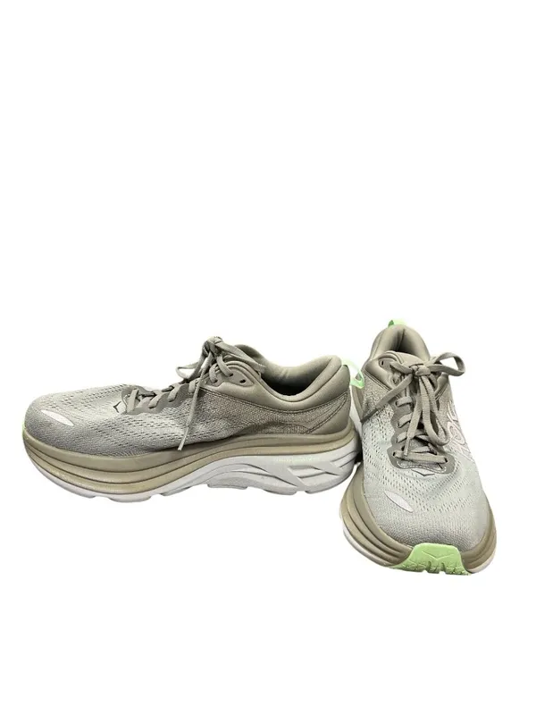 Hoka Bondi 8 wms gray green casual athletic running sneakers sz 9B SKU 10-209 - Image 2