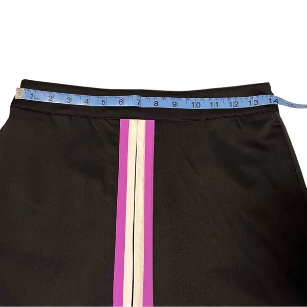 Lady Hagen Tulip Hem Golf Tennis Skort Purple White Stripe Athletic Mini Size 2 - Image 8