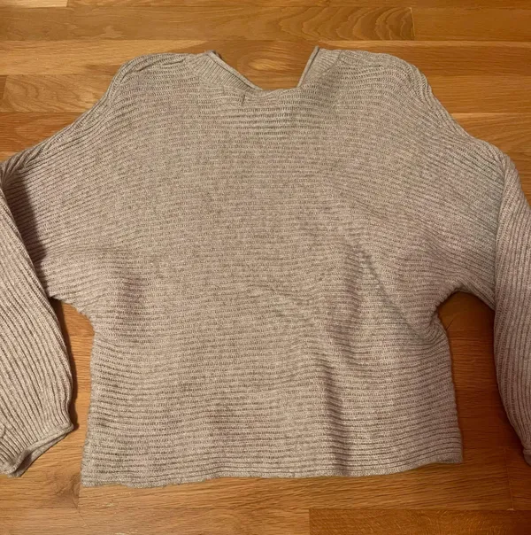 Tan Knit Sweater - Image 2