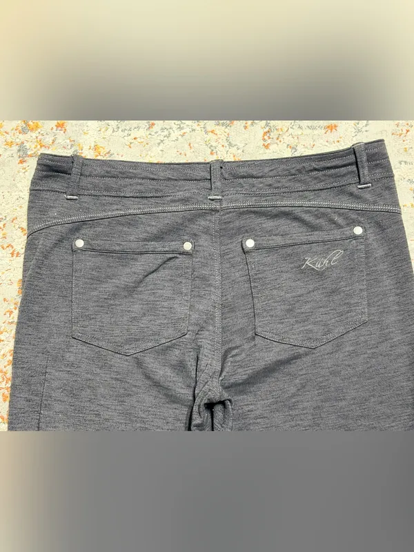 KÜHL Mova Straight Pants size 8 short gray - Image 11