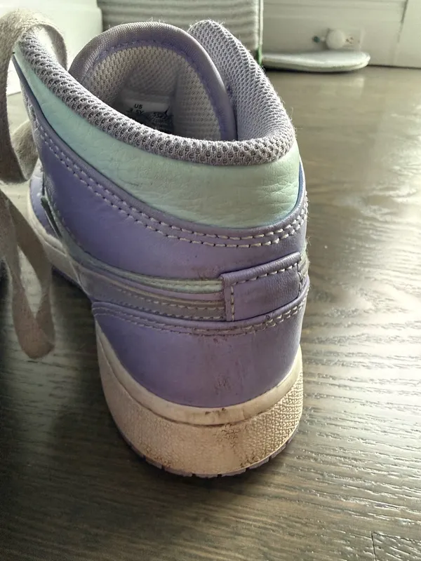 Air Jordan Blue/purple mid Nike - Image 10