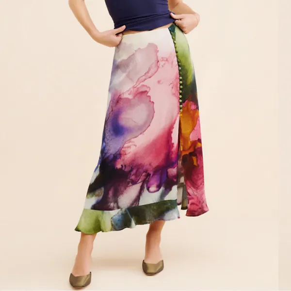Anthropologie Bl^nk London Clania Maxi Skirt from Nuuly Size XS - Image 2