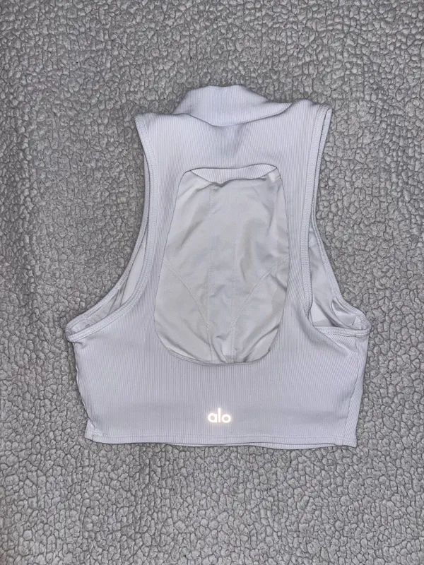 Alo Yoga Ribbed Dynamite Crop Tank - Image 7
