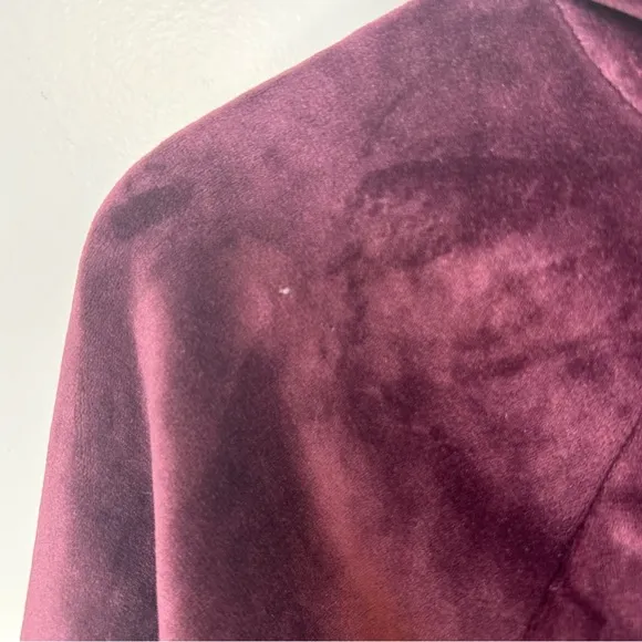 Victorias Secret Purple Velour Tracksuit Size‎ XS - Image 16
