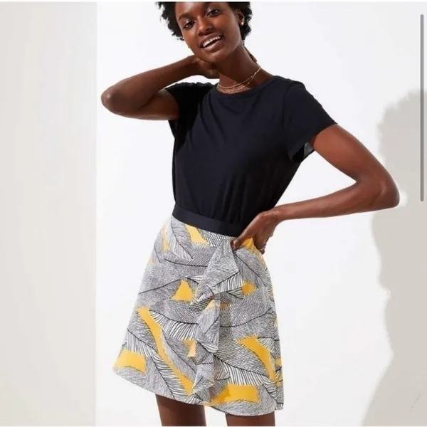 Loft Fern Cascade Ruffle Skirt - Image 2