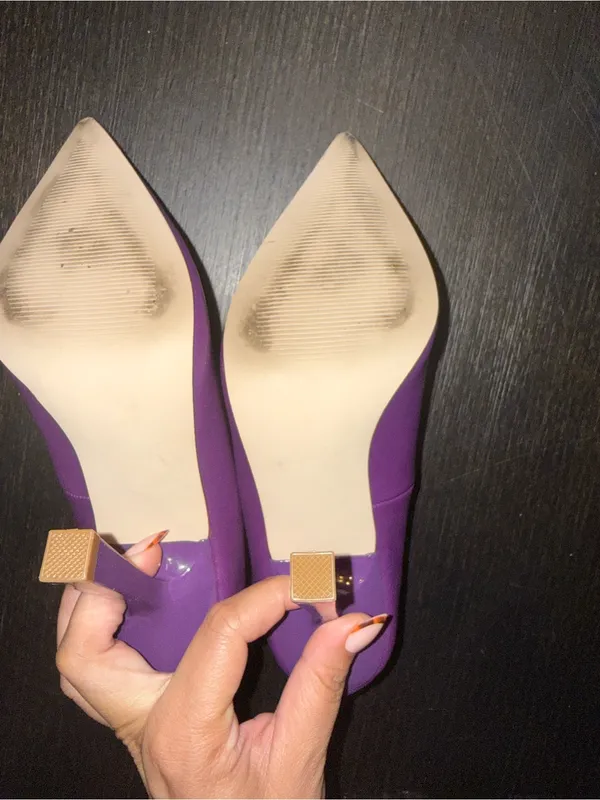 Steve Madden SEDONA PURPLE Pointed Toe Stiletto Pumps - Image 7