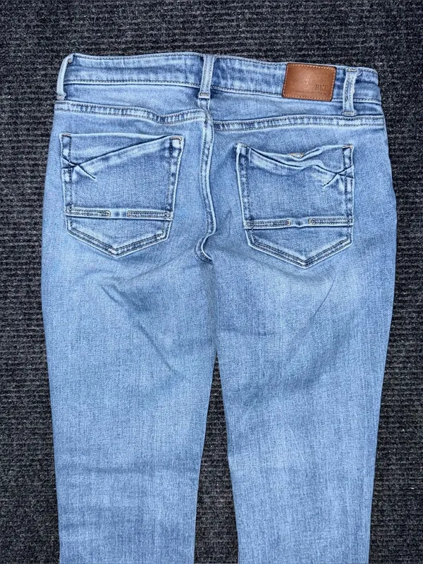 Buckle BKE Stella Slim Fit Low Rise Straight Stretch Jeans Sz 27 x 30 ABK2632S - Image 4