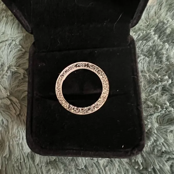 Women’s Vintage Unique Resin Stacking Band Size 7 - Image 2