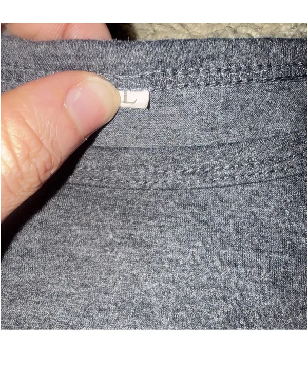 Unbranded Oversized Top Gray Size L - Image 3