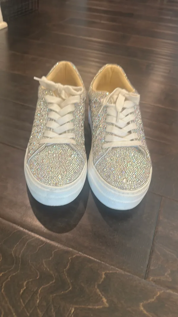 Betsey Johnson Sneakers Rhinestone Sidny Platform - Image 3