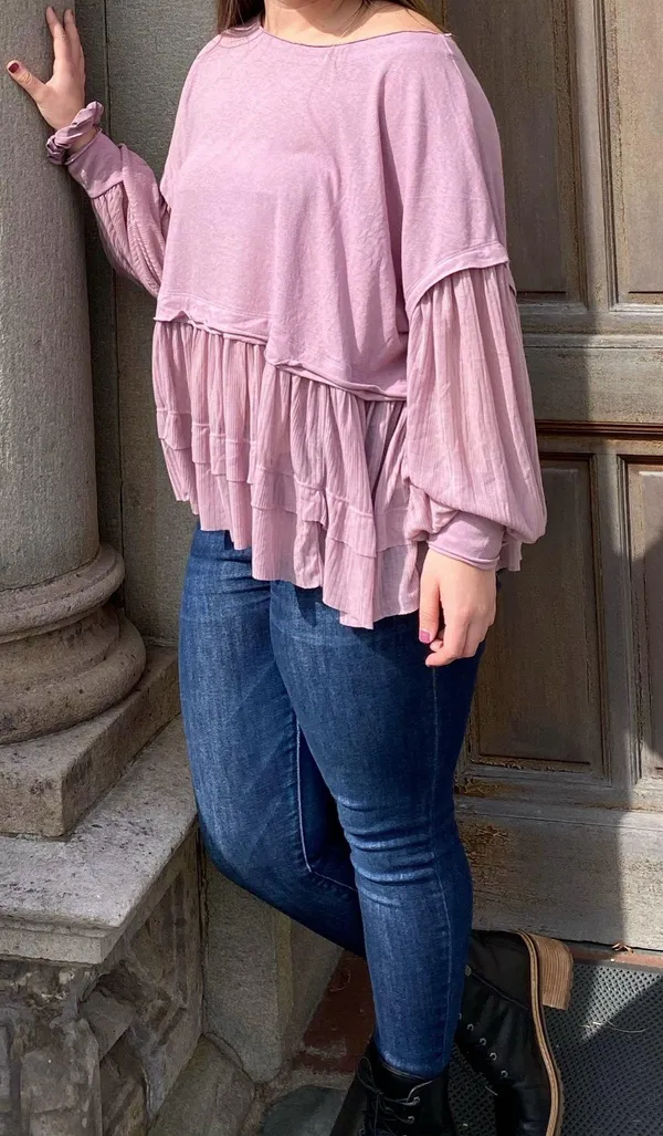 Free People Top Long Sleeve - Image 4
