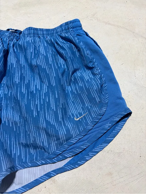 Nike Women's Blue Running Shorts medium - Image 2