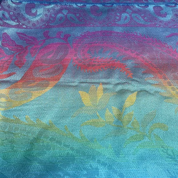 Festival bohemian rainbow large scarf wrap - Image 7
