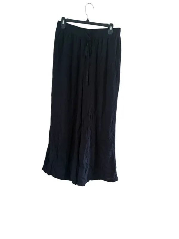 Women's Lulus Wide Leg Pants Black Size XL - Image 3