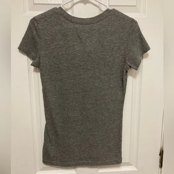 *NFL Team Apparel Green Bay Packers Women's Gray Speckled Short Sleeve Shirt #J - Image 4