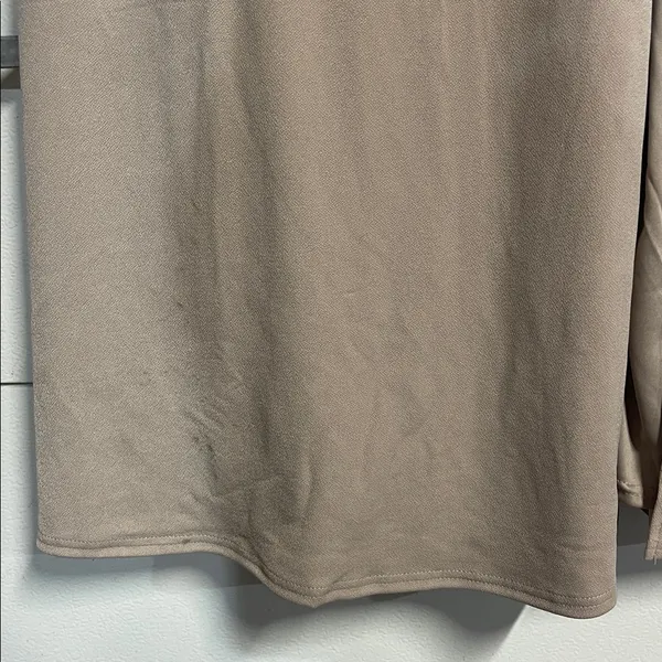 Birdy Grey Alex Taupe Maxi Bridesmaids Dress Gown Beige New Small - Image 6