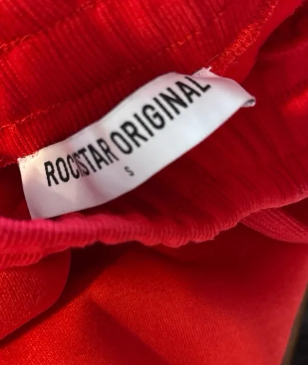 Rockstar sweatpants Red - Image 4