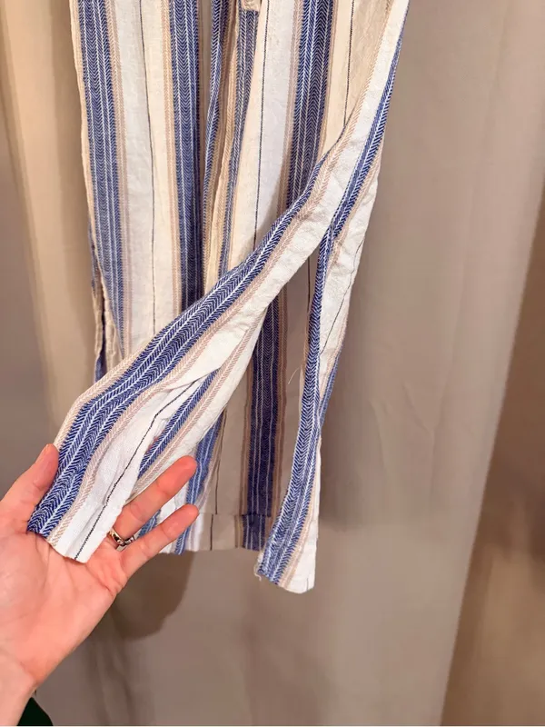 Indigo Rein Striped Wide Legs Pants - Image 2