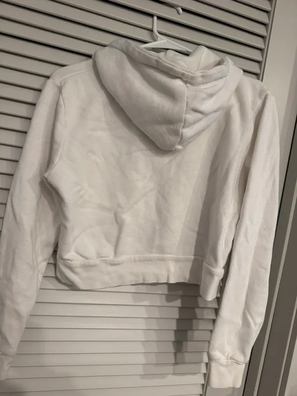 Brandy Melville Cropped Zip Up - Image 3