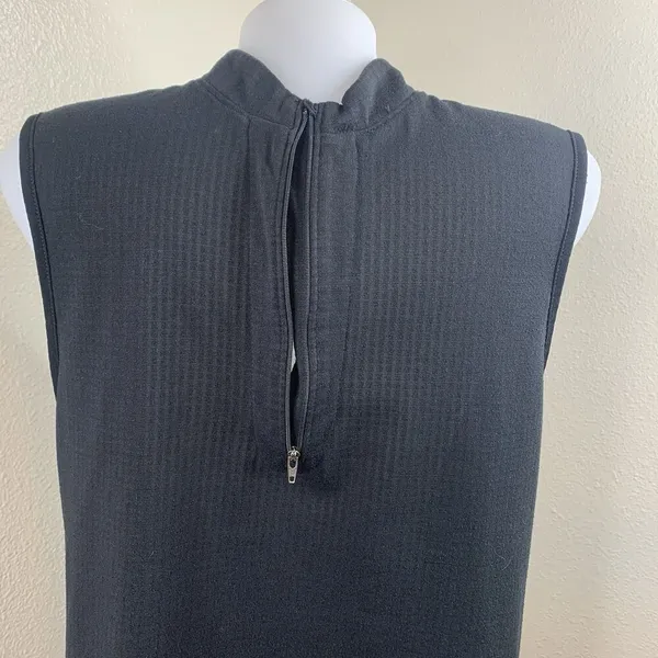 Vtg Patagonia Regulator Vest Polartec Black Half 1/2 Zip Made USA Women’s? Sz M - Image 9