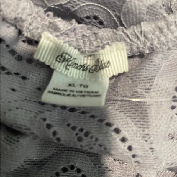 Kimchi Blue Lavender Lace Halter Tank Top - Image 2