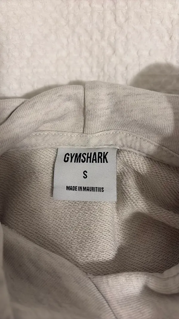 Heather grey gym shark sweatshirt - Image 2