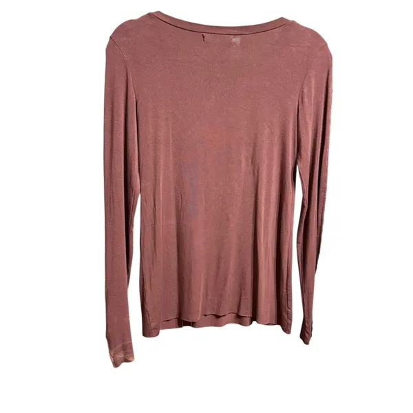 Bailey 44 Burgundy Dress with Black Chain Trim on Arm‎ Sz S *flawed* - Image 2