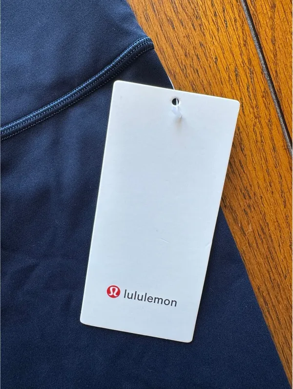 Lululemon Wunder Under High Rise 28” Full On Luxtreme, True Navy Size 10 NWT - Image 5