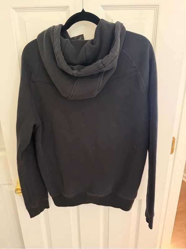 Alphalete Black Hoodie Sweatshirt Size Medium - Image 7
