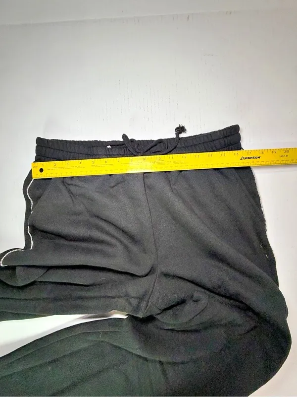 Victoria’s Secret On Point Wide Leg Track Pants in Black Large NWT - Image 2