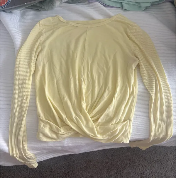 Alo Yoga Crossover Long Sleeve Shirt - Image 2