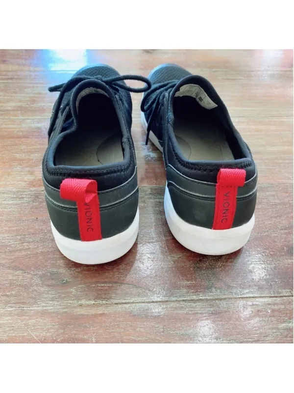 Vionic Storm Black Sneakers Size US 9 - Image 5