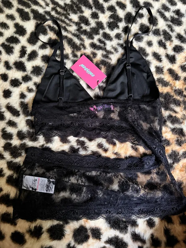 Edikted Top Black Lace - Image 2