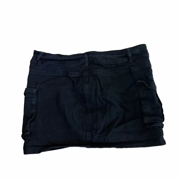 Lillusory Black Cargo Women Skirt Size XL - Image 2