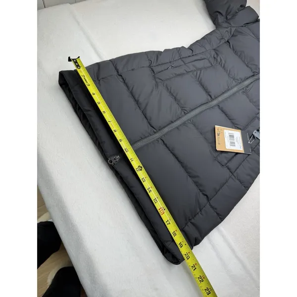 The North Face Womens Gotham Parka 600 Down Hooded Grey NWT Size XS $270 MSRP - Image 14