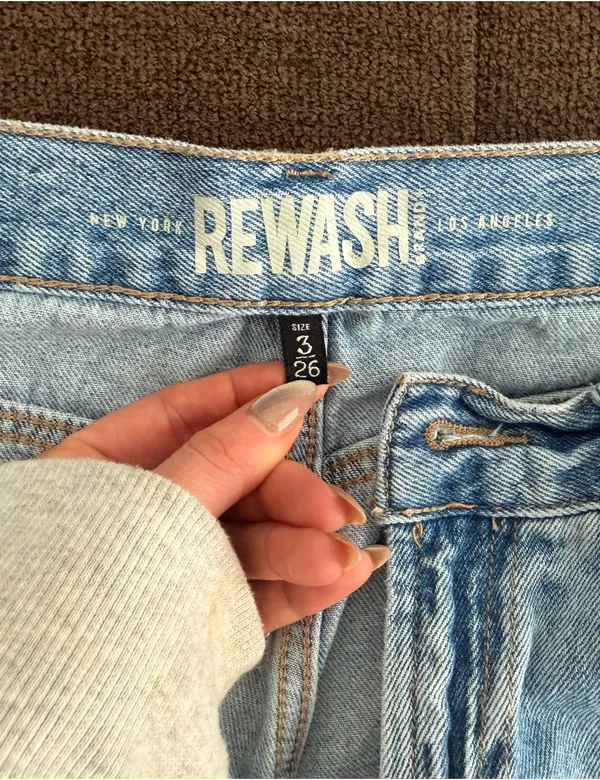 REWASH Jean Shorts - Image 2